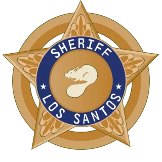 Attēlu rezultāti vaicājumam “Los Santos county sheriff logo”